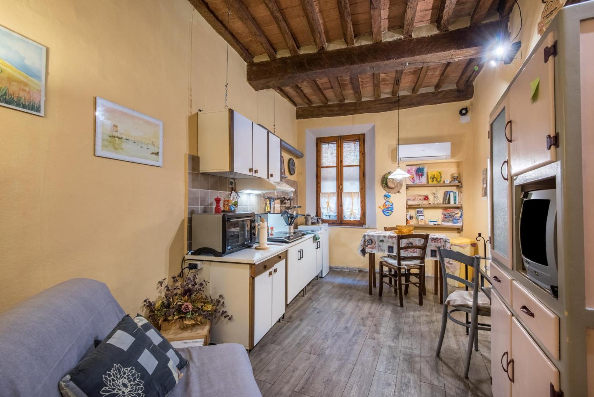 La Casa Gialla Di Buonconvento Dış mekan fotoğraf