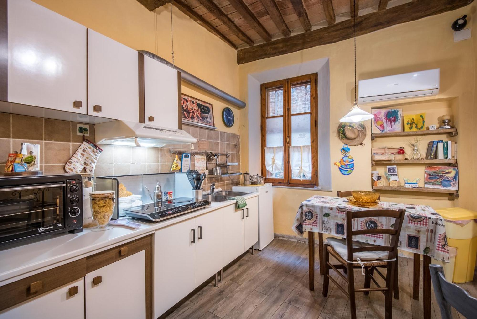 La Casa Gialla Di Buonconvento Dış mekan fotoğraf
