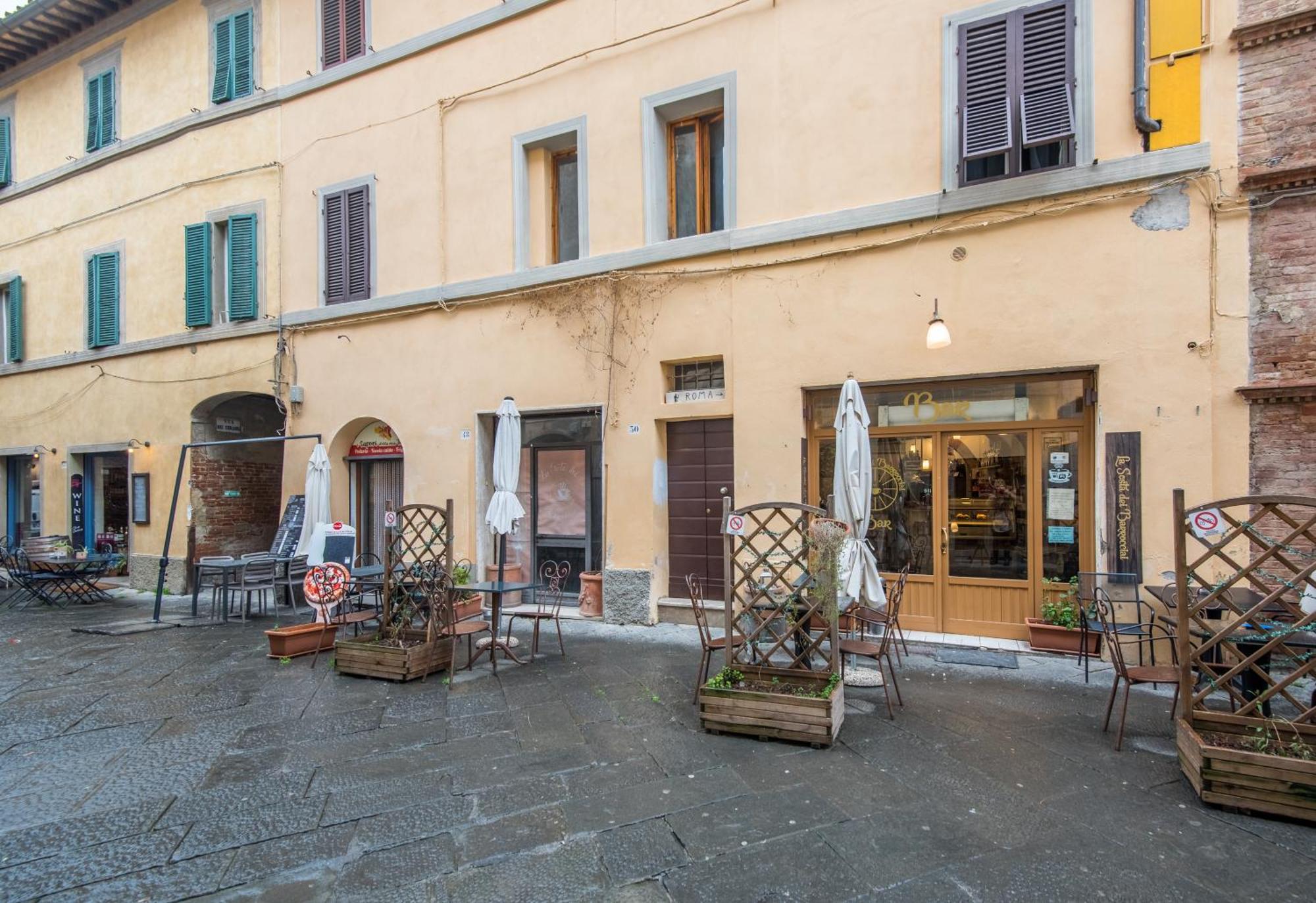 La Casa Gialla Di Buonconvento Dış mekan fotoğraf