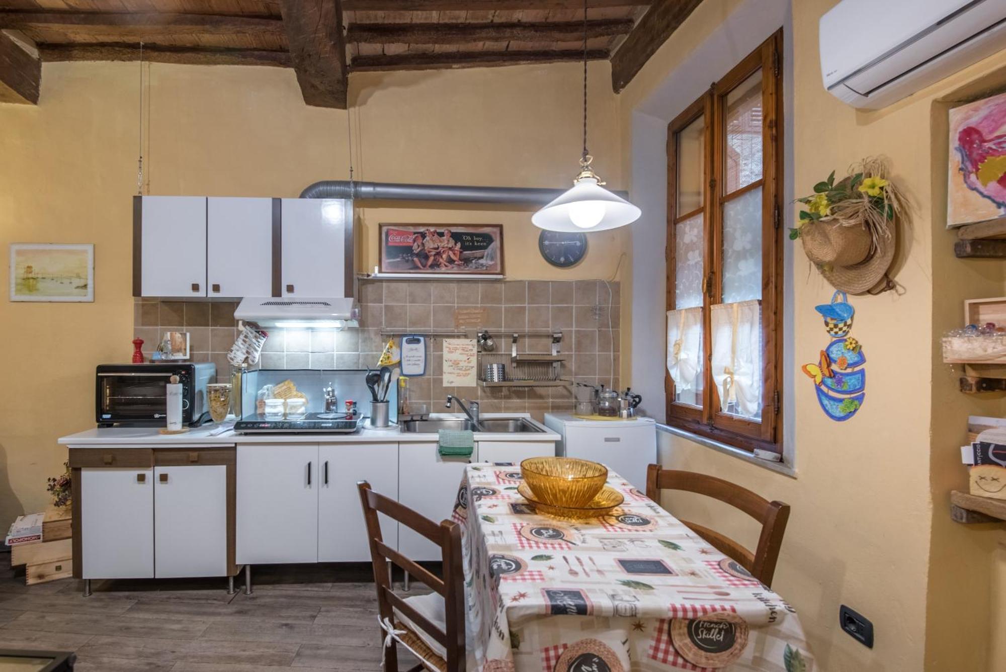 La Casa Gialla Di Buonconvento Dış mekan fotoğraf