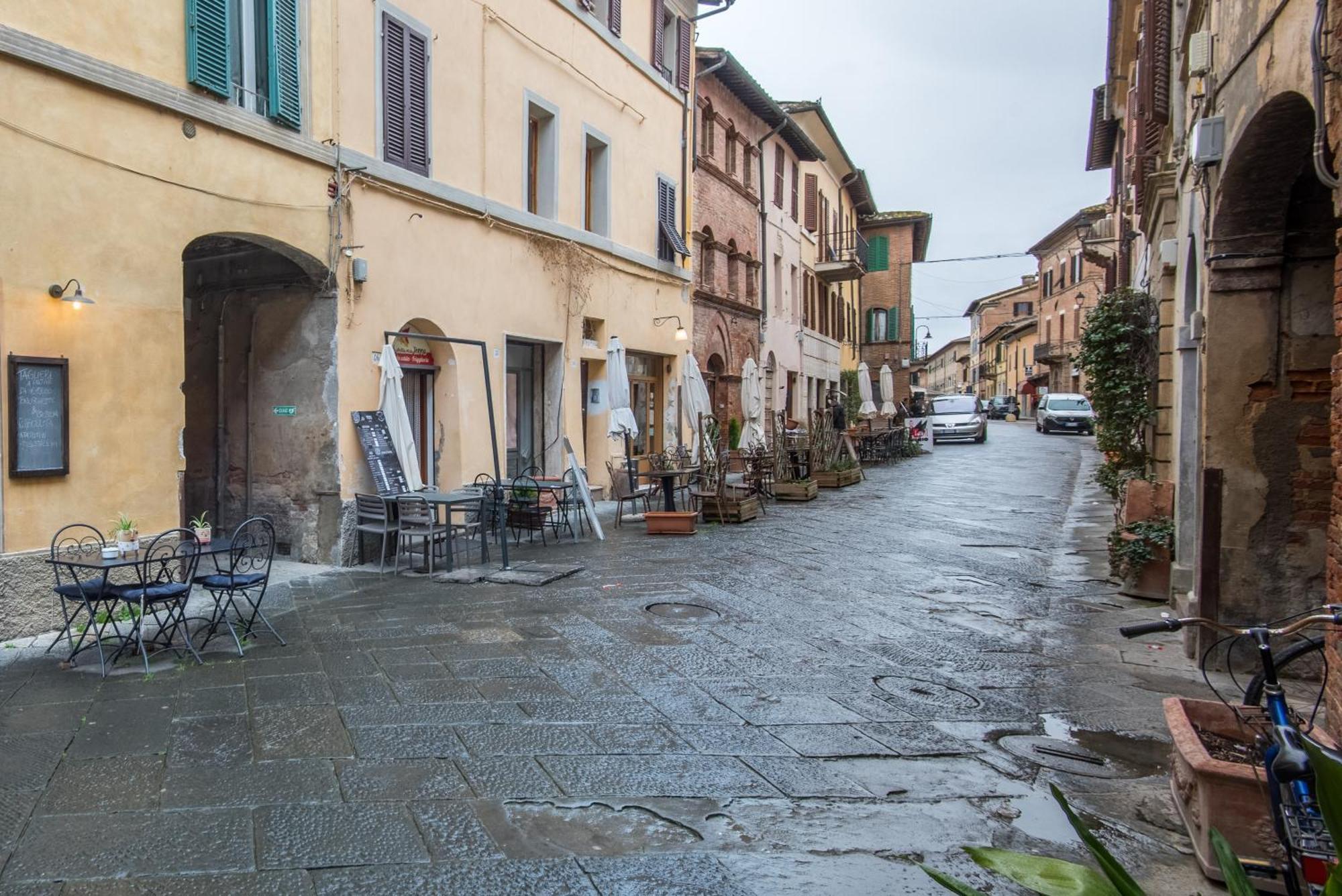 La Casa Gialla Di Buonconvento Dış mekan fotoğraf