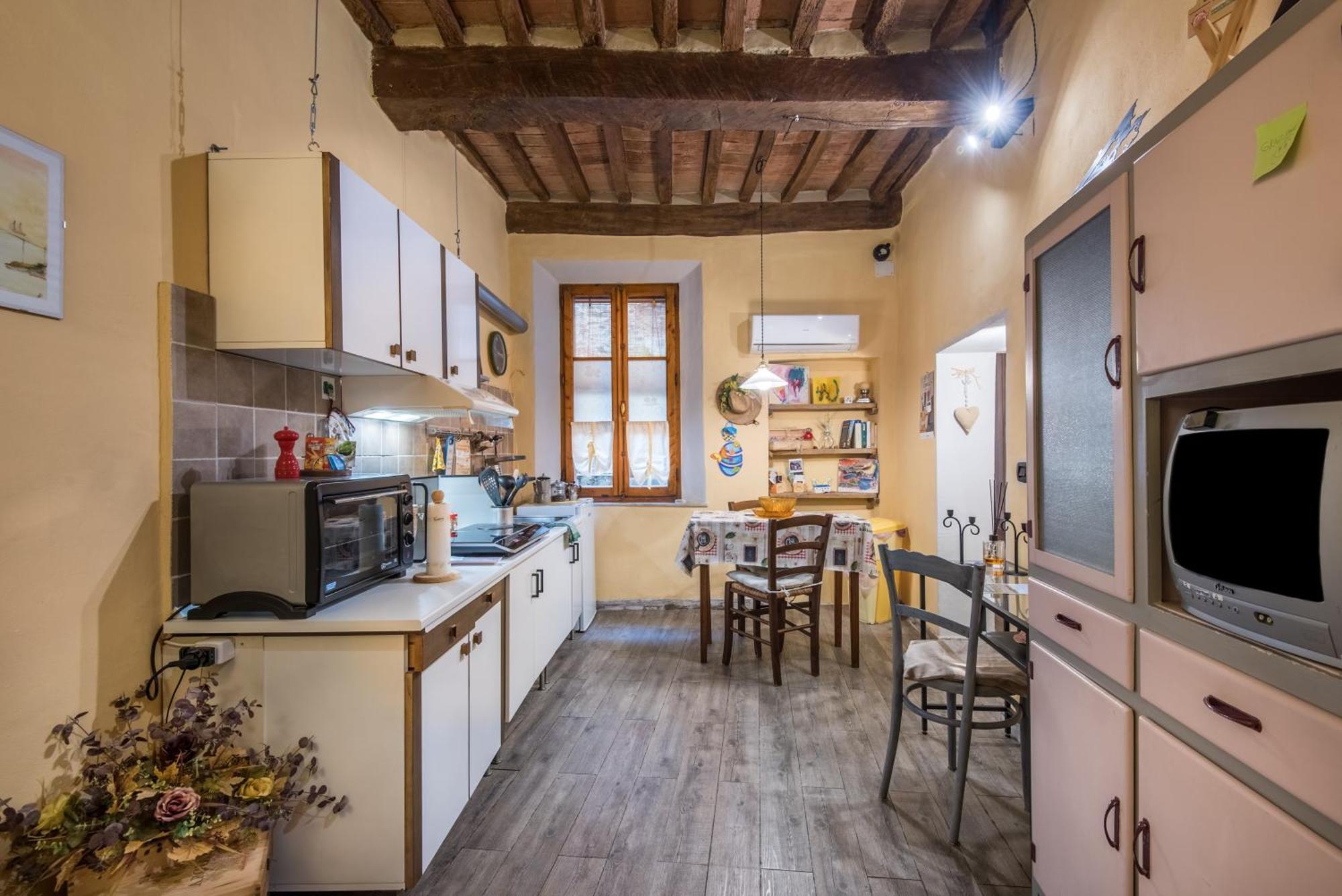 La Casa Gialla Di Buonconvento Dış mekan fotoğraf